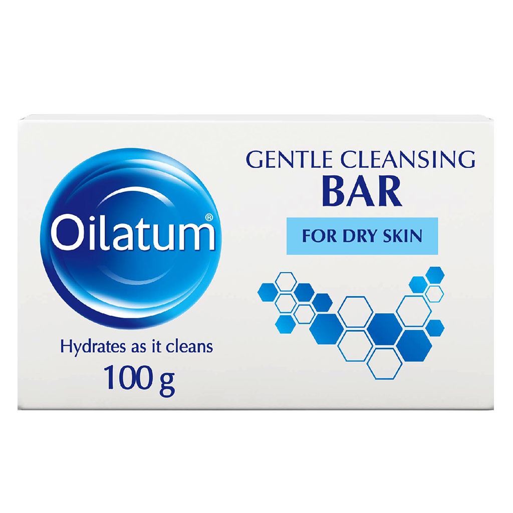 Oilatum Gentle Hydrating & Cleansing Bar For Dry Skin 100g 