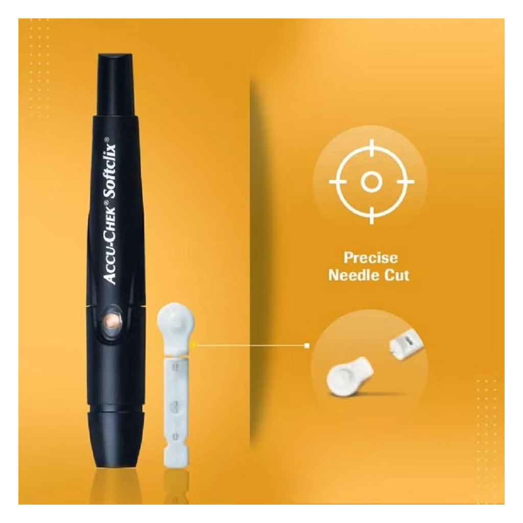 Accu-Chek Guide Wireless Blood Glucose Monitoring System + Accu-Chek Softclix Lancet, Pack of 100's + Accu-Chek Guide Strips, Pack of 50's PROMO PACK