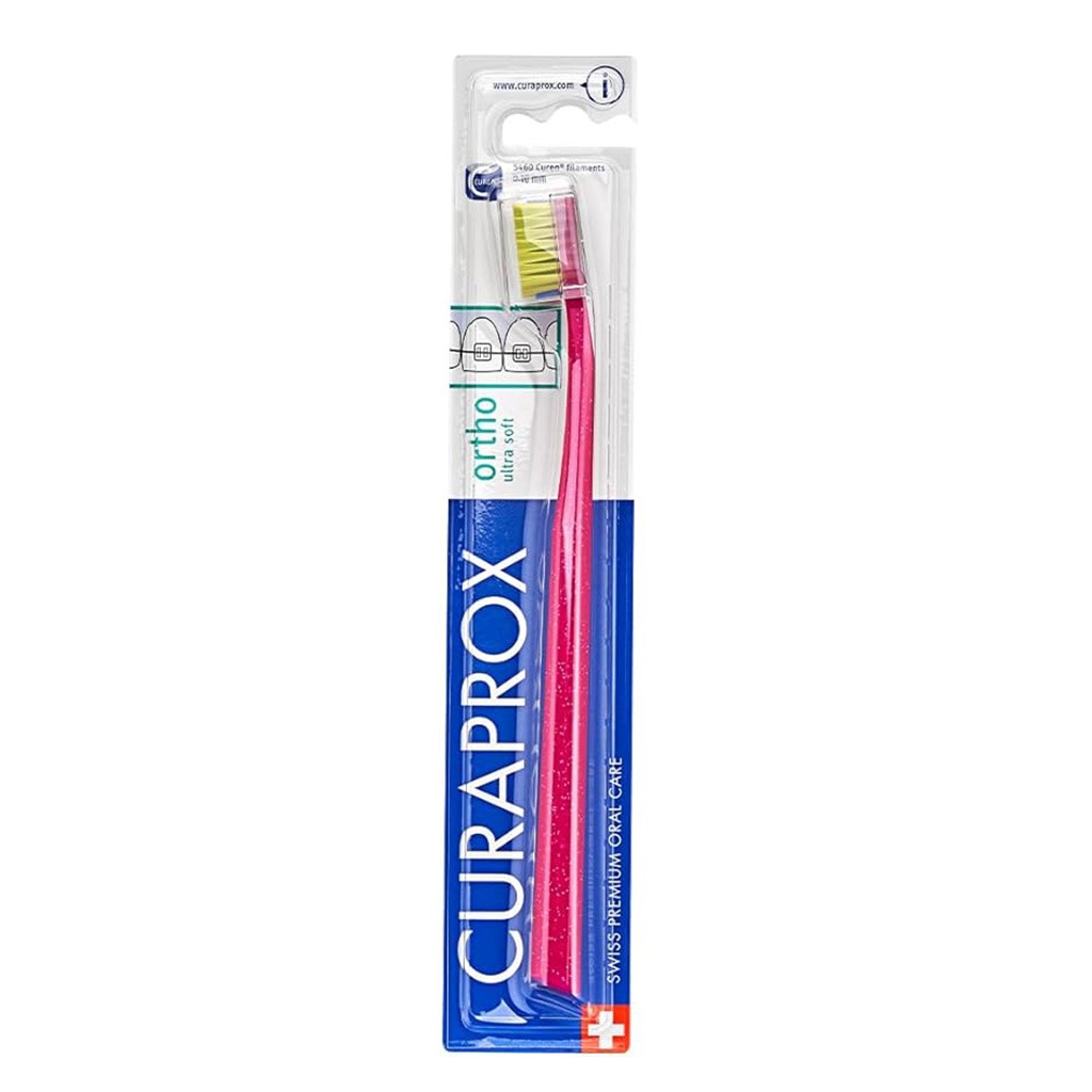 Curaprox CS 5460 Ortho Toothbrush For Teeth With Braces & Clasps 