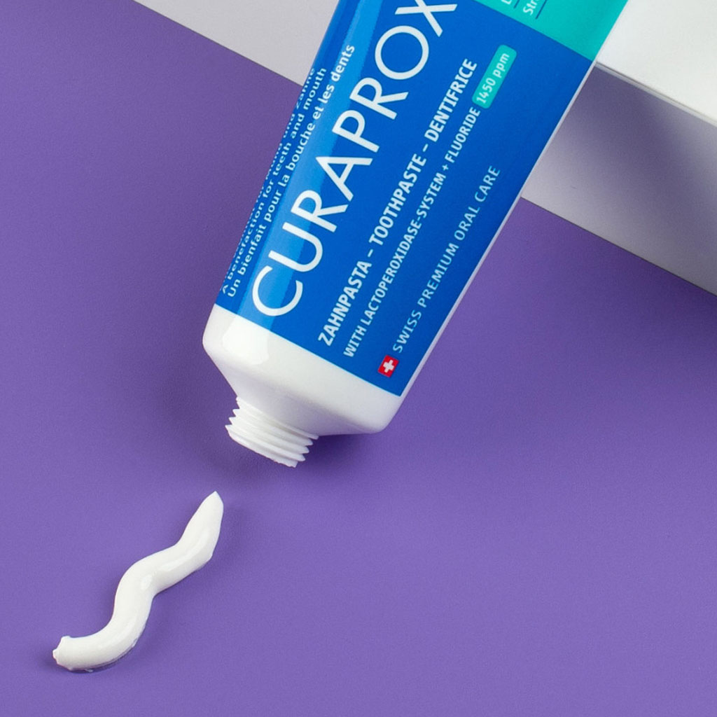 Curaprox Enzycal Toothpaste With 1450 Ppm Fluoride For Sensitive Teeth 75ml