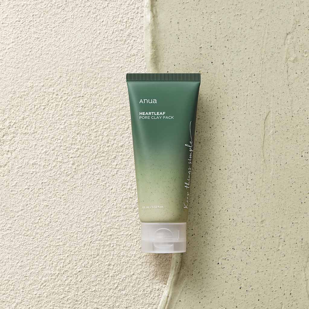 Anua Heartleaf Pore Clay Face Pack For Oily To Combination Skin 100ml