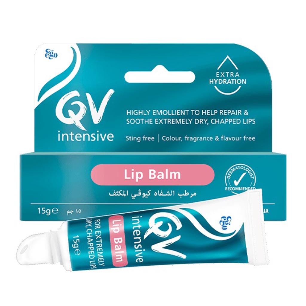 Ego QV Intensive Lip Balm For Extremely Dry & Chapped Lips 15g