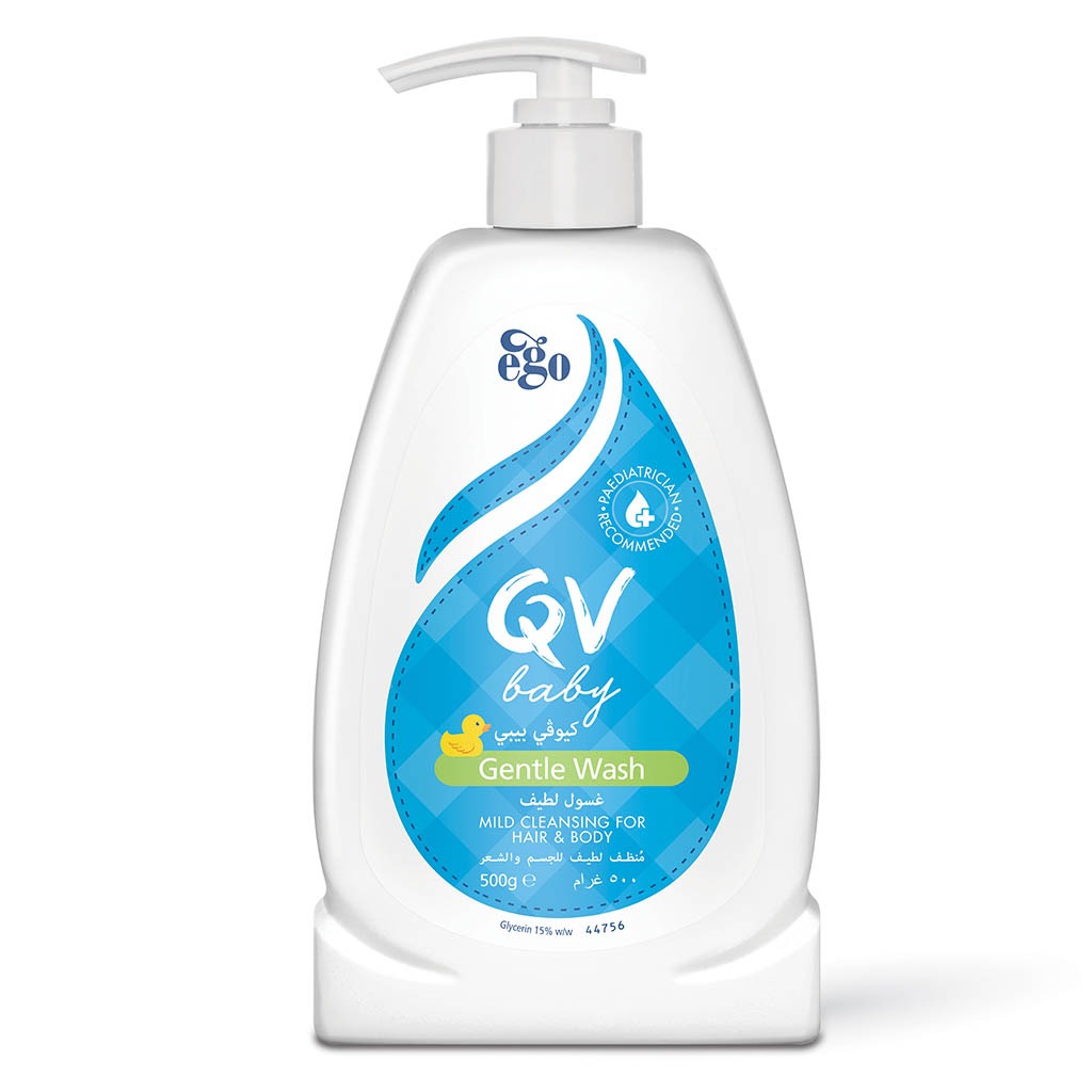 Ego QV Gentle Baby Hair & Body Wash 500g
