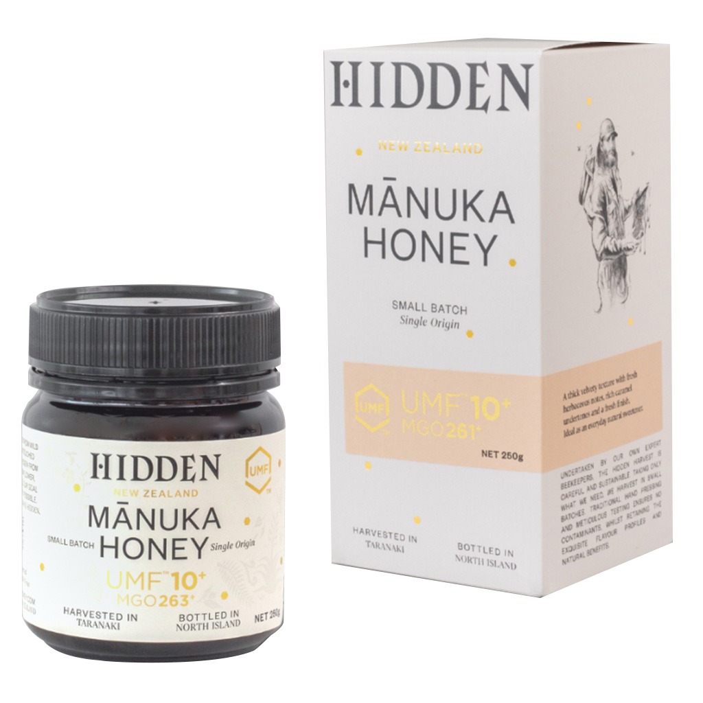 Hidden Honey 263+ MGO & UMF 10+ Manuka Honey 250g 