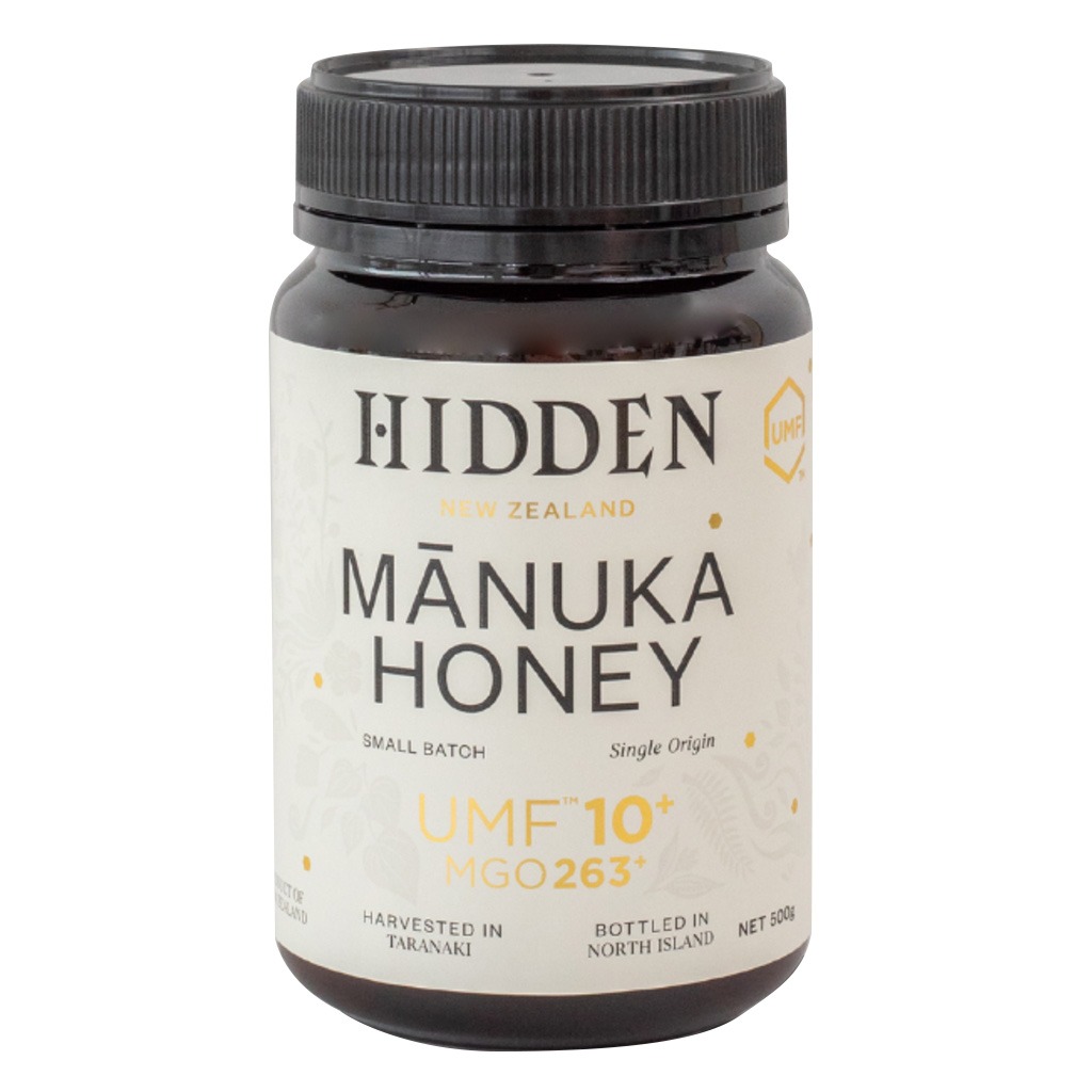 Hidden Honey 263+ MGO & UMF 10+ Manuka Honey 500g 