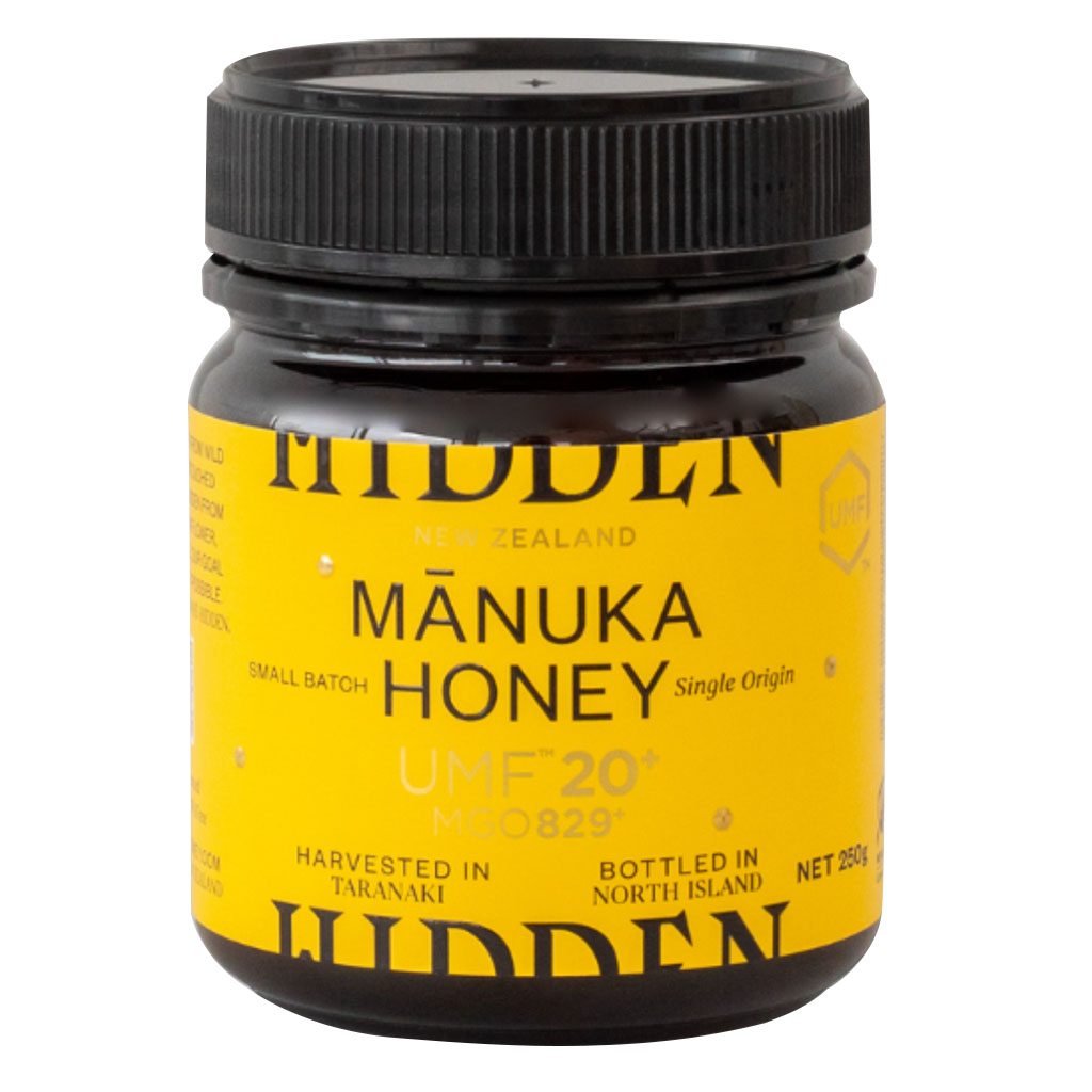 Hidden Honey 829+ MGO & UMF 20+ Manuka Honey 250g
