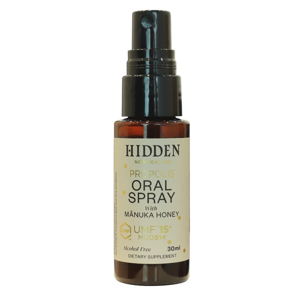 Hidden Honey 514+ MGO & UMF 15+ Propolis Oral Spray With Manuka Honey 30ml