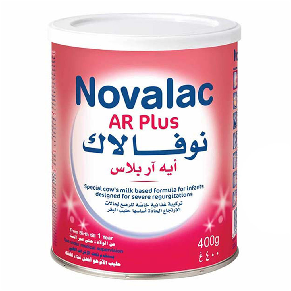 Novalac AR Plus Anti Regurgitation Baby Milk Formula For 0 To 1 Year 400g 
