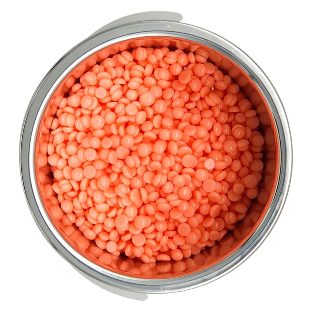 HairGo Hair Removal Hard Bean Wax - Pink Rose 250g 