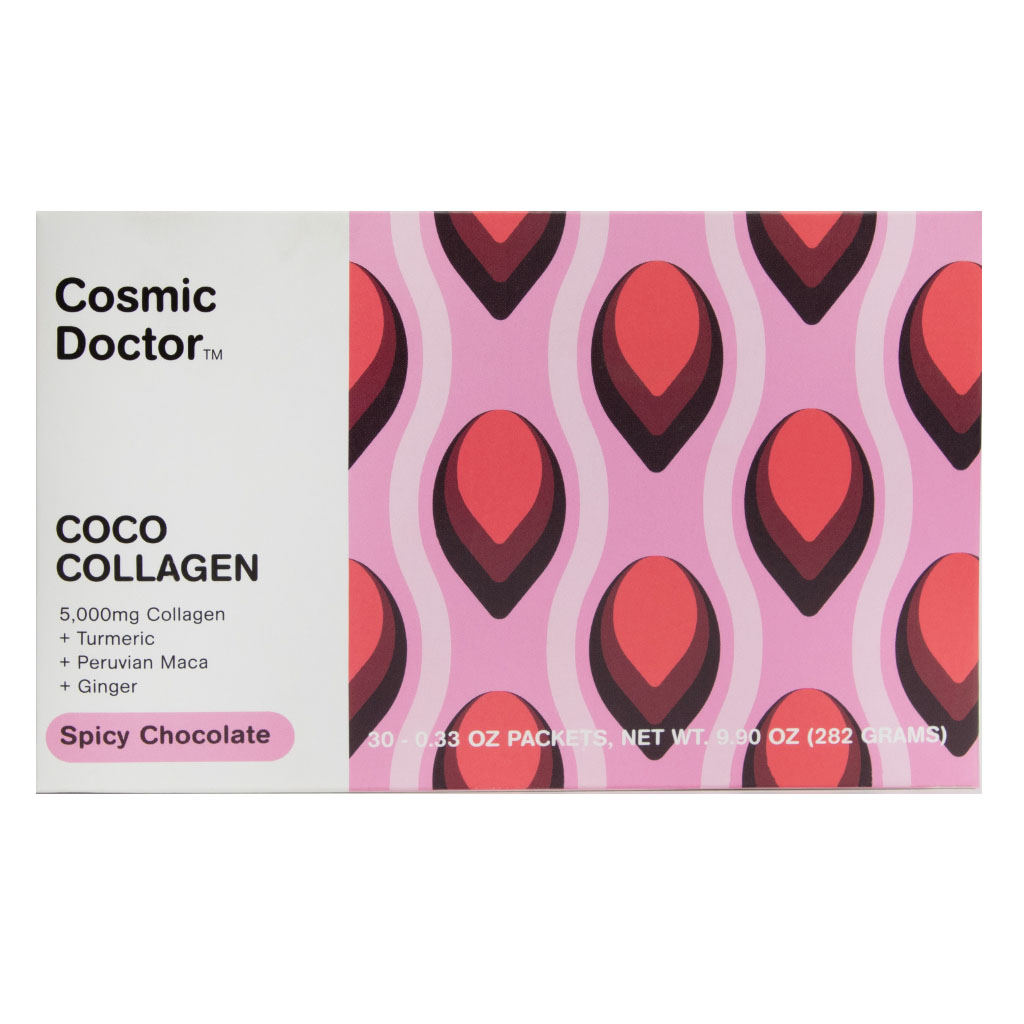 Cosmic Doctor Coco Collagen Supplement Sachets Spicy Chocolate Flavour, Pack of 30's