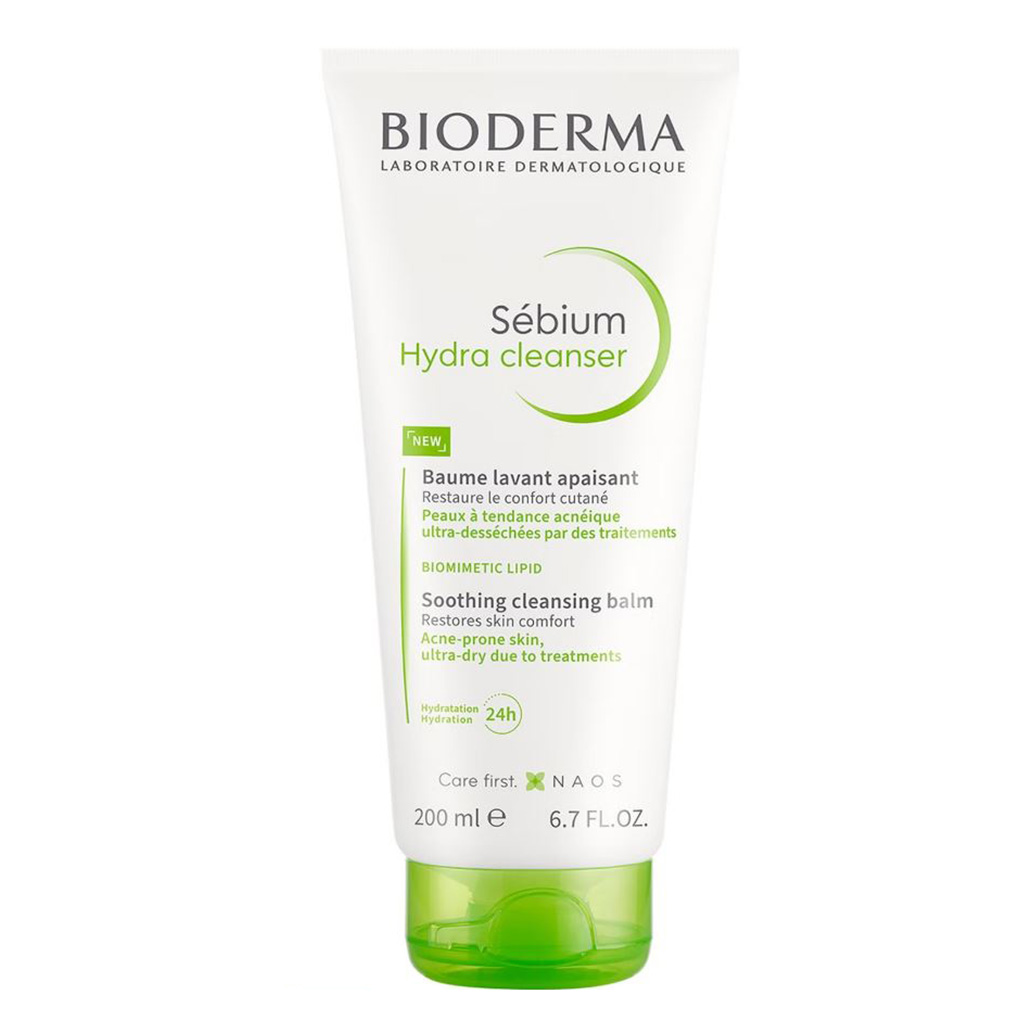 Bioderma Sebium Hydra Soothing Cleansing Balm For Acne Prone Skin 200ml 