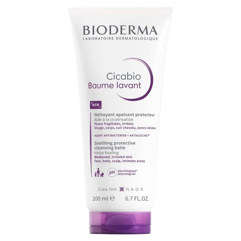 Bioderma Cicabio Baume Lavant Soothing Protective Cleansing Balm 200ml