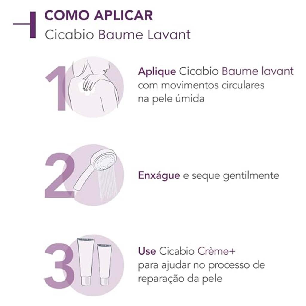 Bioderma Cicabio Baume Lavant Soothing Protective Cleansing Balm 200ml