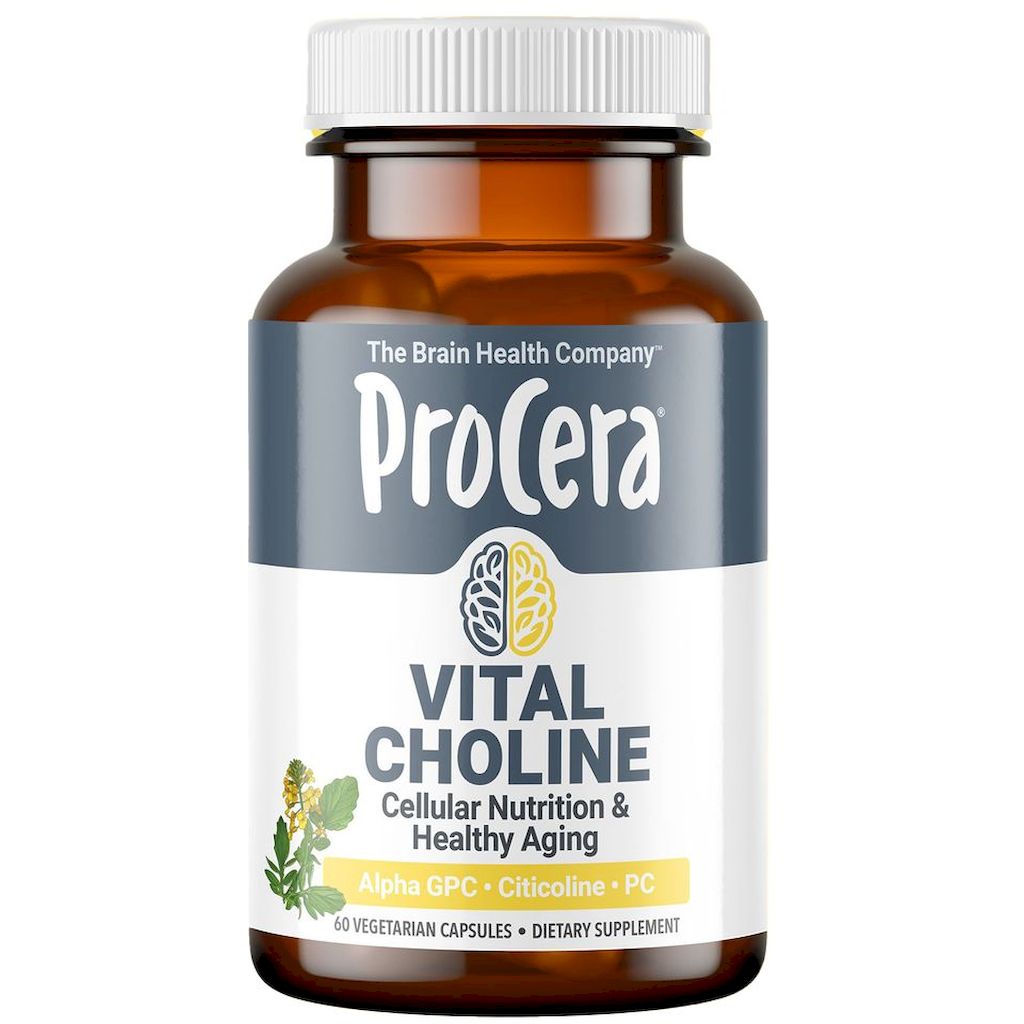 Procera Vital Choline Capsules For Brain Health & Anti Aging Support, Pack of 60's
