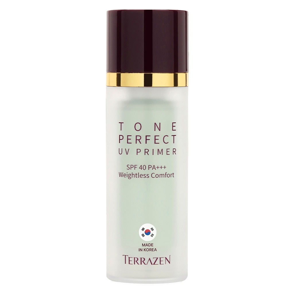 Terrazen Tone Perfect SPF40 & PA+++ UV Primer For Tone Correction, Green Color 30ml