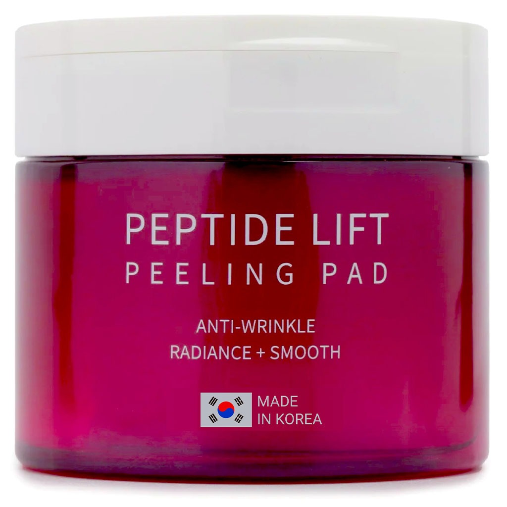 Terrazen Peptide Lift Antiwrinkle Peeling Facial Pads For Radiant & Smooth Skin 175ml, Pack of 60's