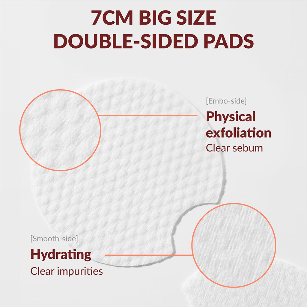 Terrazen Astaxanthin Antiwrinkle & Antioxidant Peeling Facial Pads 175ml, Pack of 60's