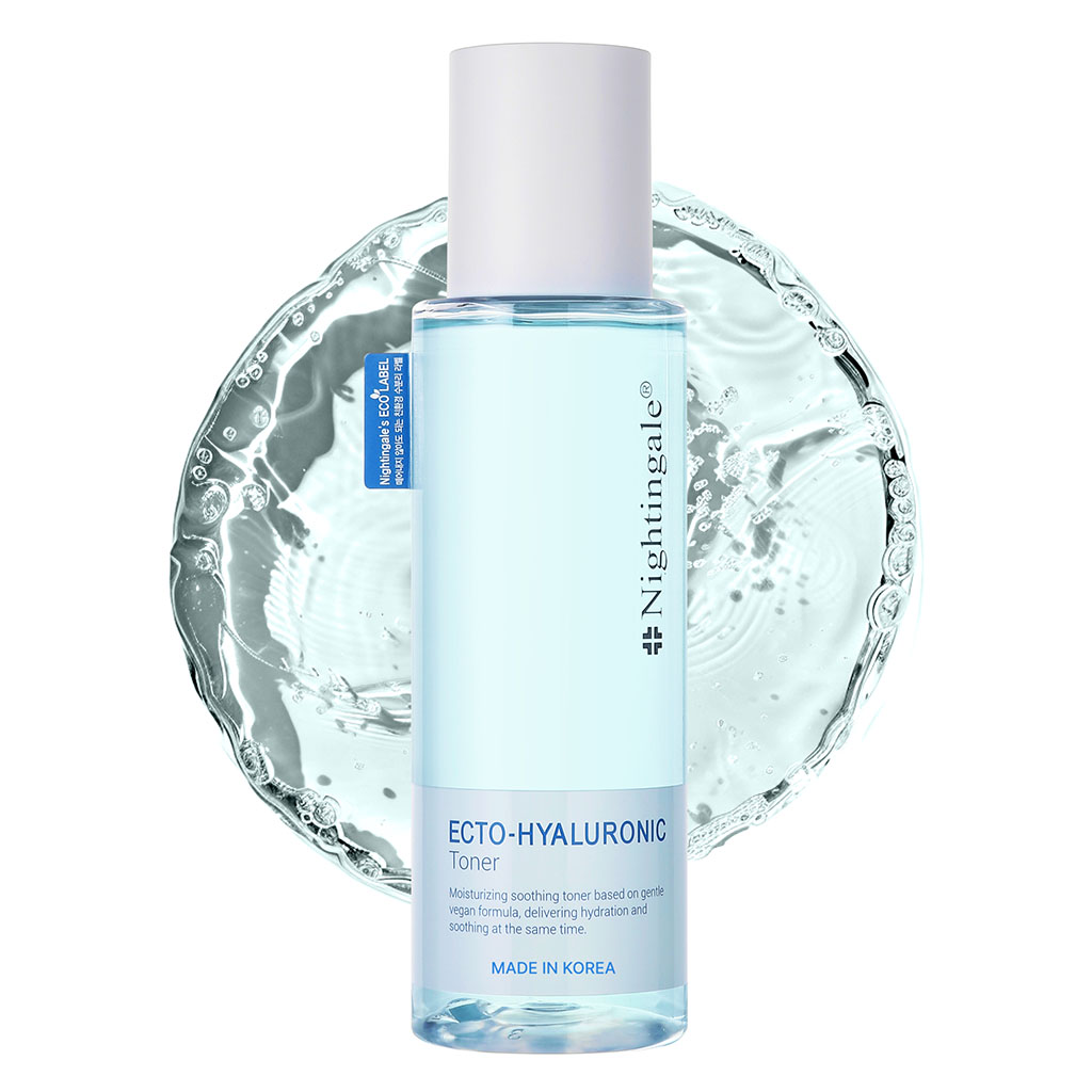 Nightingale Ecto Hyaluronic Moisturizing & Soothing Facial Toner For All Skin Types 200ml 