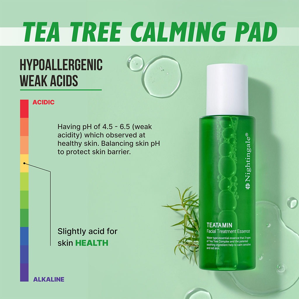 Nightingale Teatamin Facial Treatment Essence Toner For Sensitive Skin 200ml 