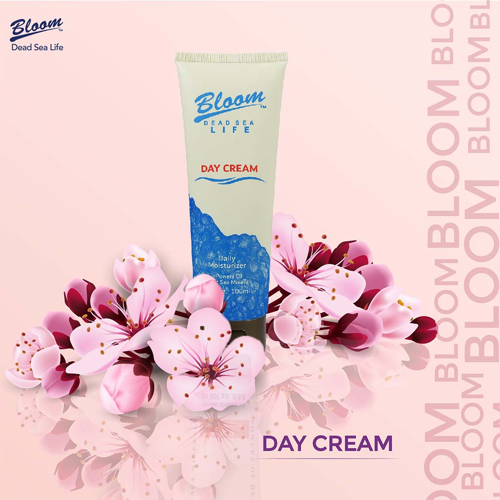 Bloom Dead Sea Life Mineral Moisturizing Day Face Cream 100ml