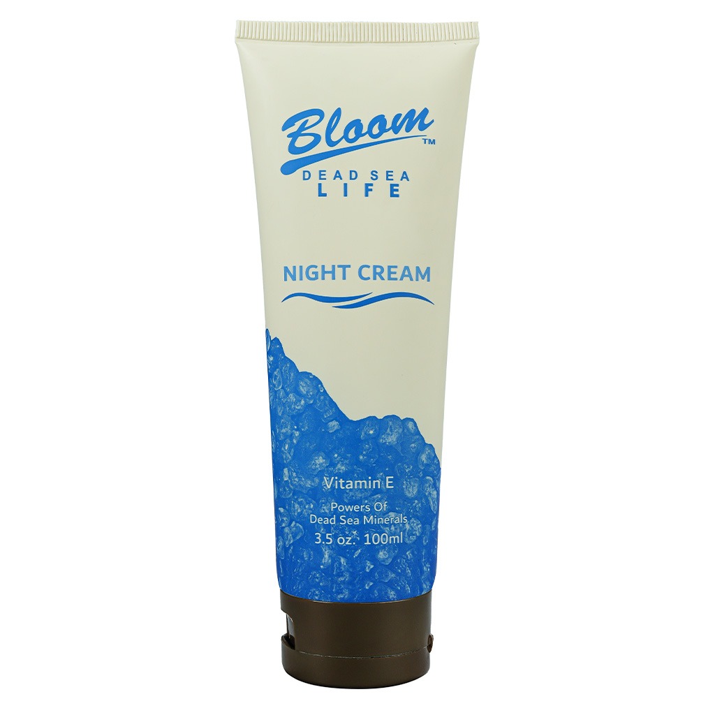 Bloom Dead Sea Life Mineral Vitality Night Cream With Vitamin E 100ml