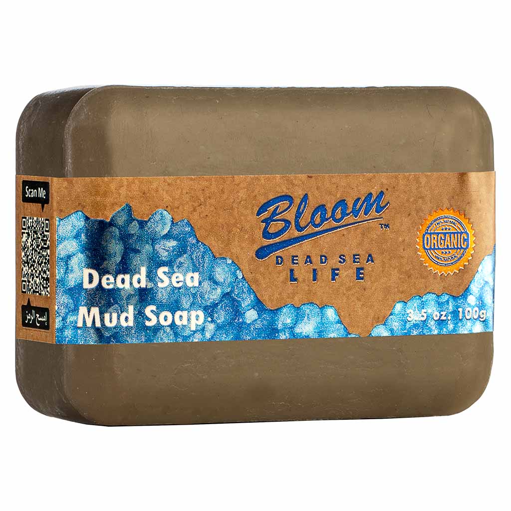 Bloom Dead Sea Life Organic Mud Soap For Face 90g 