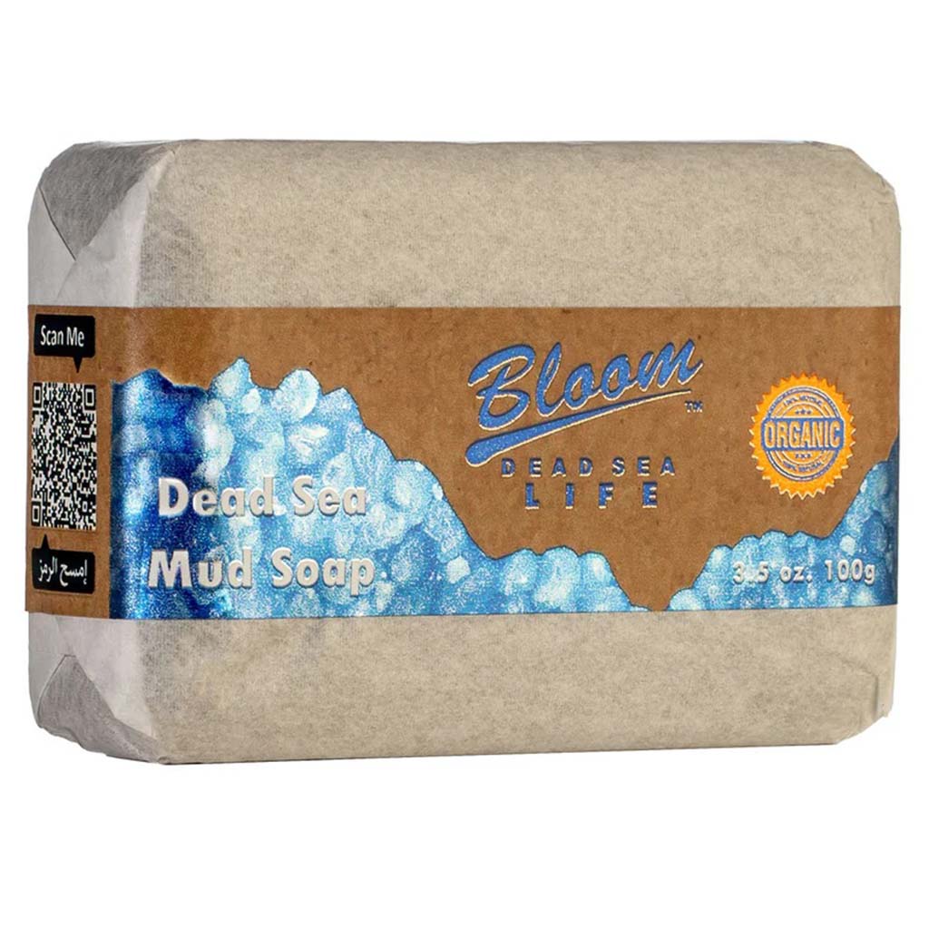 Bloom Dead Sea Life Organic Mud Soap For Face 90g 