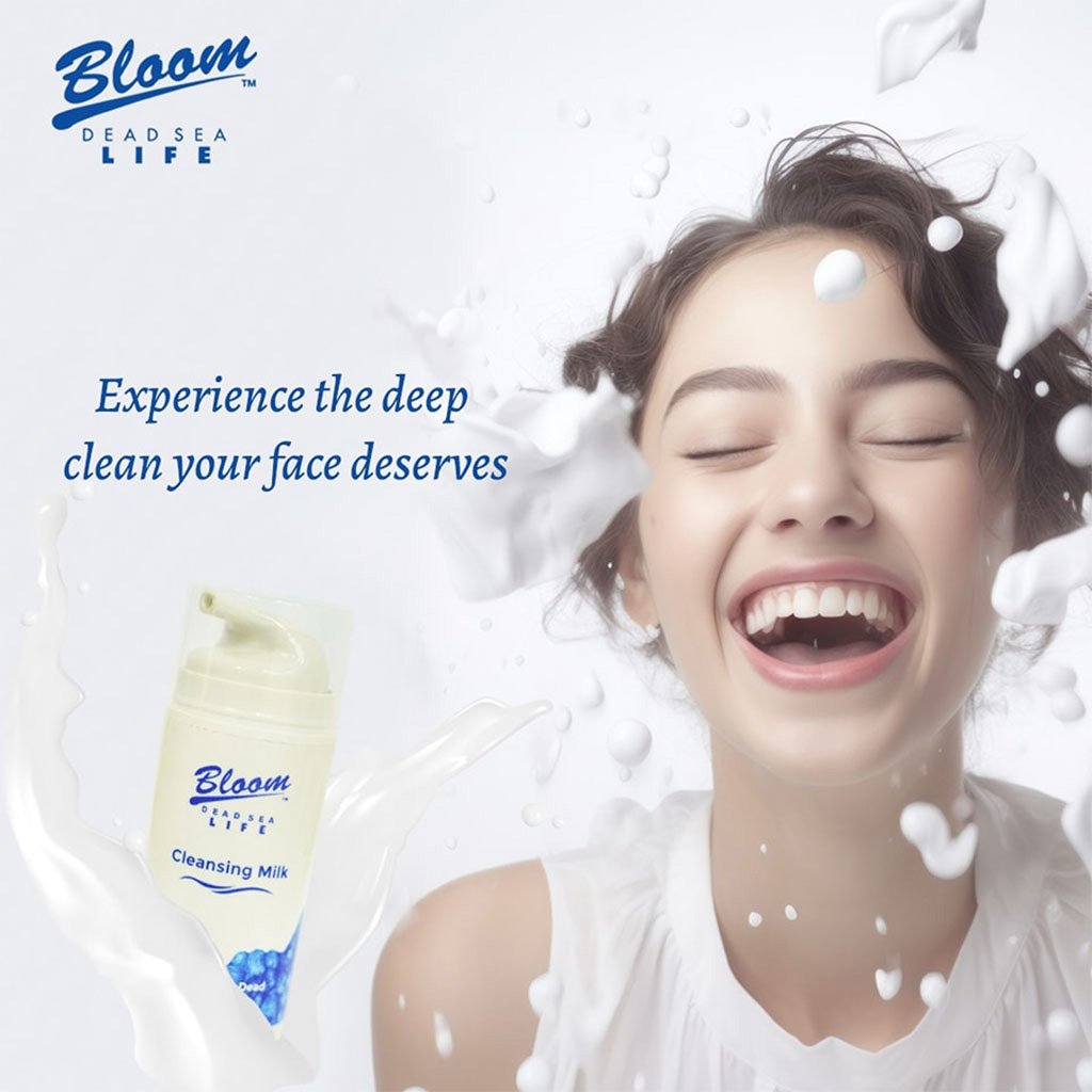 Bloom Dead Sea Life Mineral Rich Face Cleansing Milk 100ml