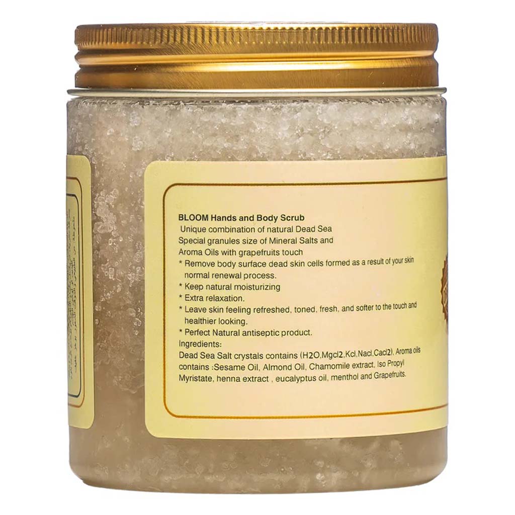 Bloom Dead Sea Life Mineral Rich Hands & Body Scrub 300g 