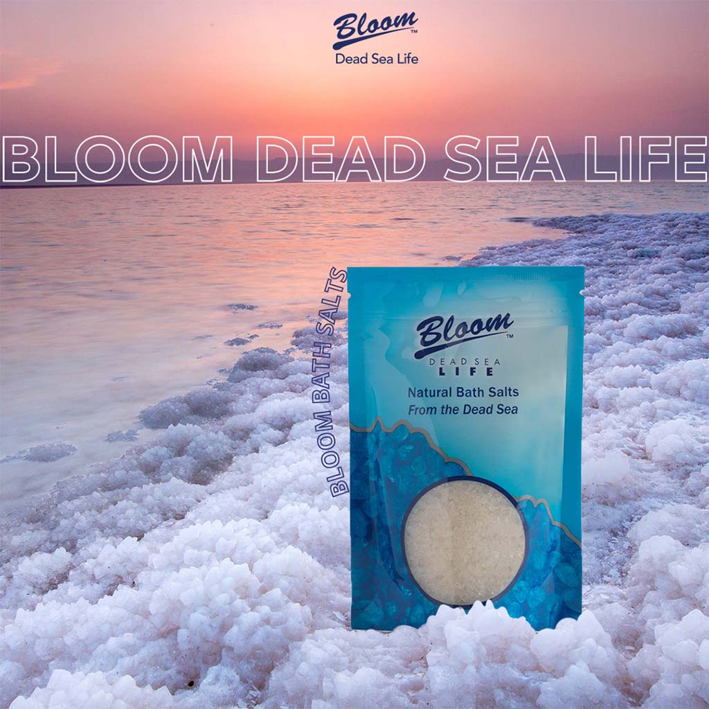Bloom Dead Sea Life Natural White Bath Salts 250g