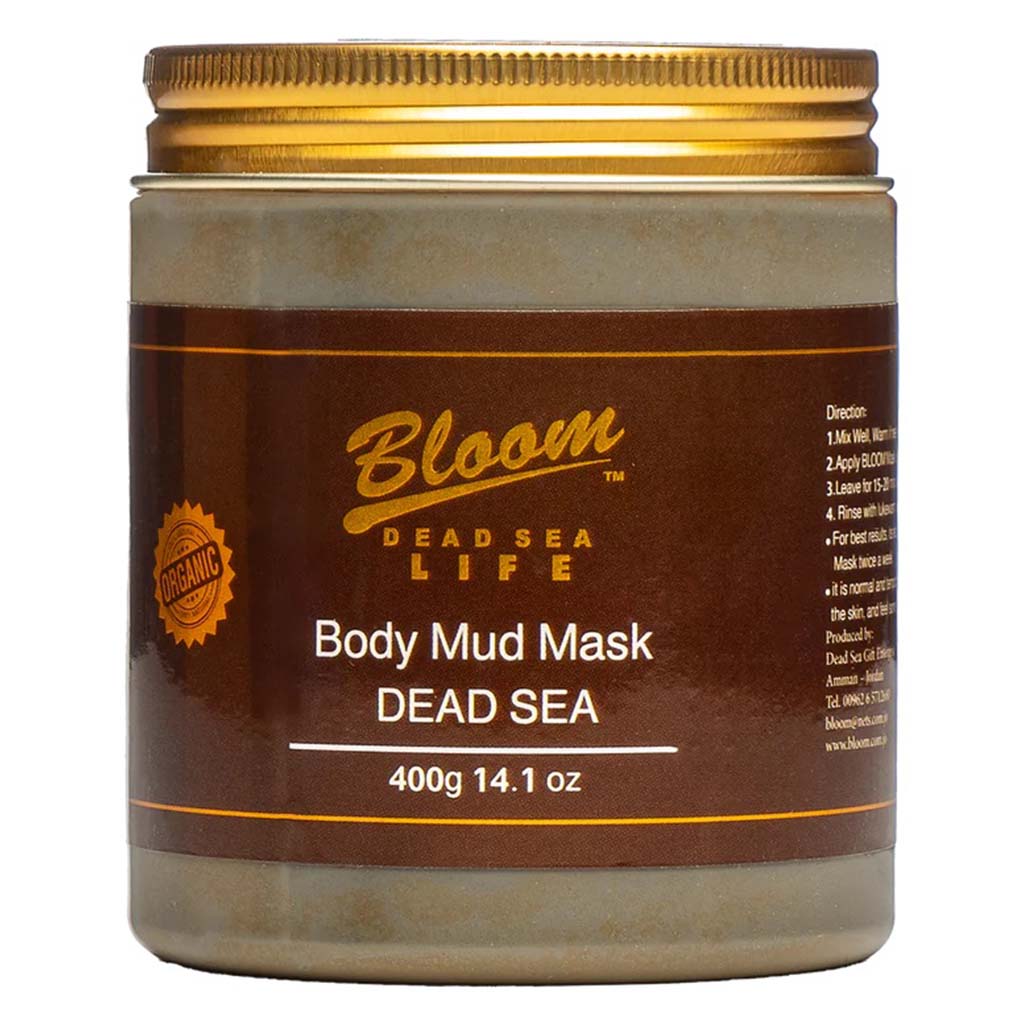 Bloom Dead Sea Life Organic Body Mud Mask 400g