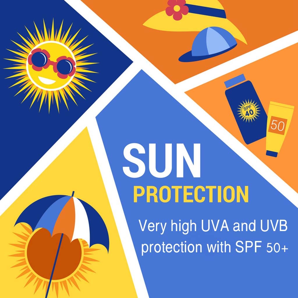 Dermavia Face & Body Protection Sunscreen  SPF50+ For Acne-Prone Skin 100ml