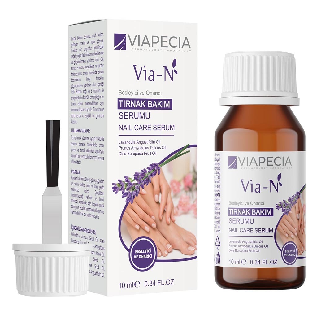 Viapecia Via-N Nail Care Serum For Nourishing & Repairing 10ml