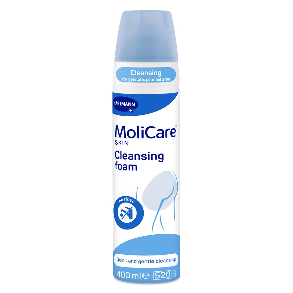 Hartmann MoliCare Skin Cleansing Foam For Intimate Area Hygiene 400ml