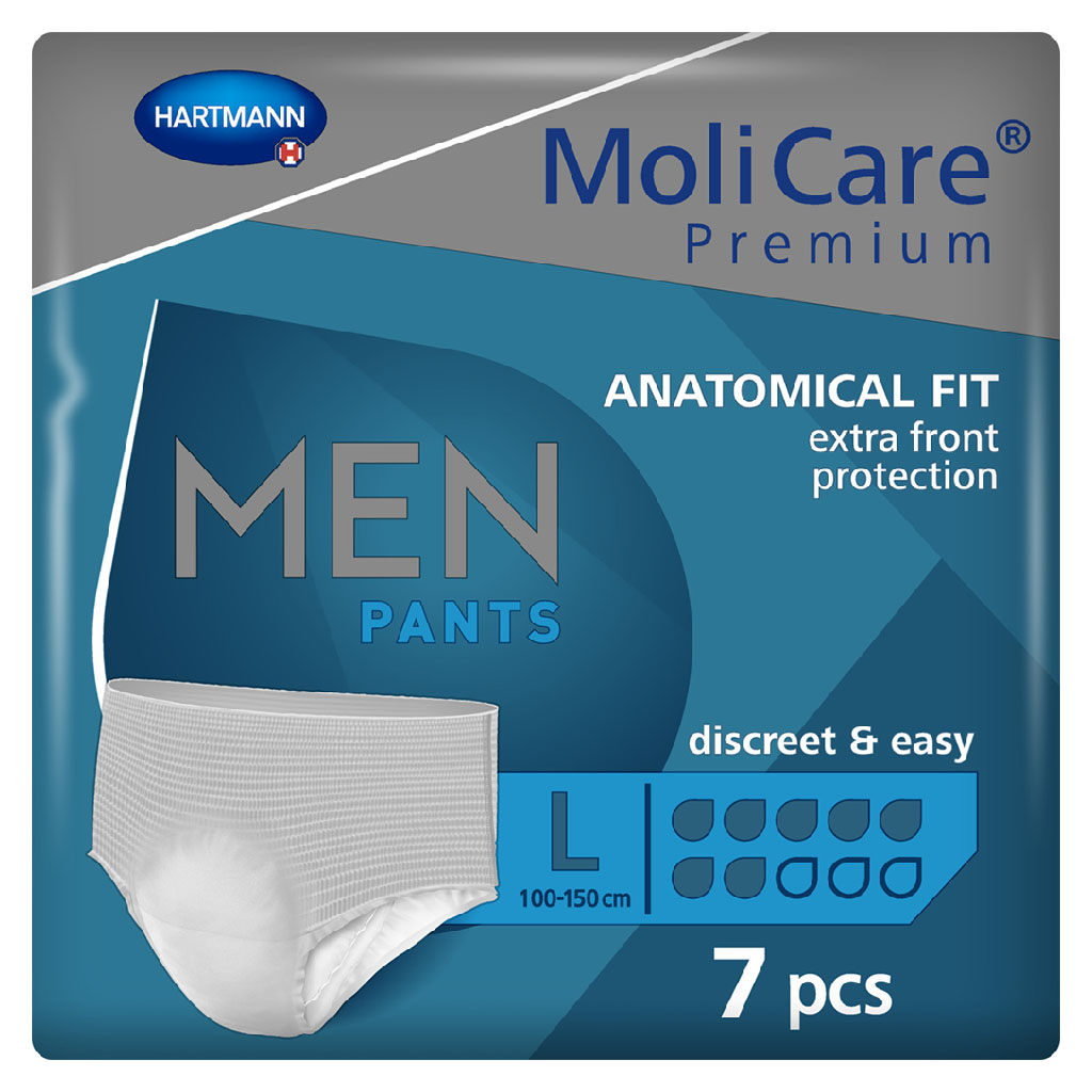 Hartmann MoliCare Premium Adult Men Pants, Large Size, 100-150cm, Pack of 7’s