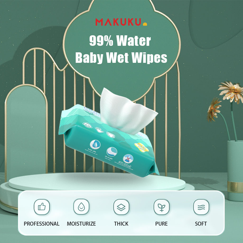 Makuku Baby Wet Wipes, Pack of 20’s