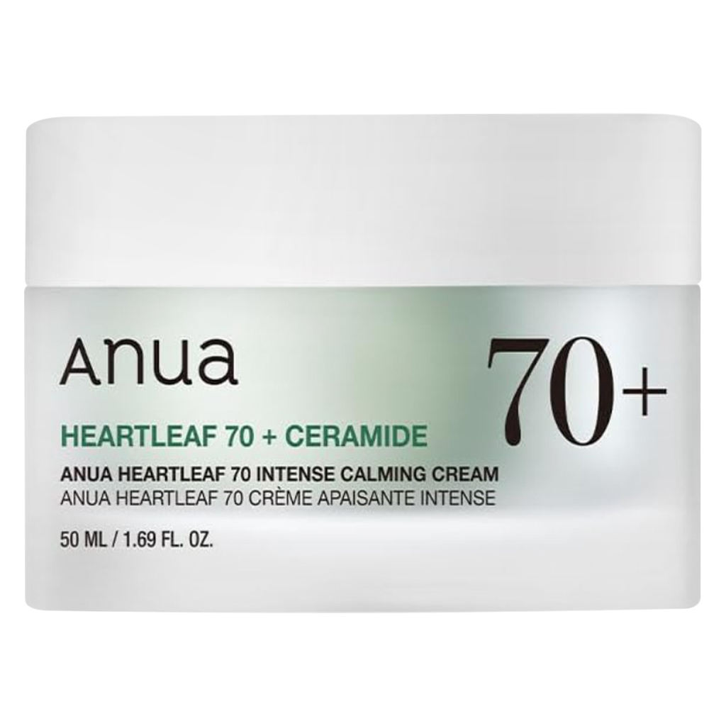 Anua Heartleaf 70% Intense Calming Facial Cream For Dry & Sensitive Skin 50ml