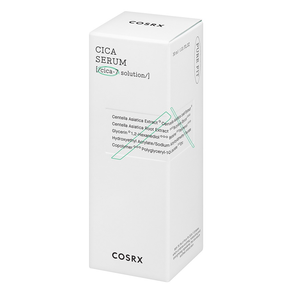 Cosrx Pure Fit Cica Soothing & Calming Centella Asiatica Face Serum For Sensitive Skin 30ml