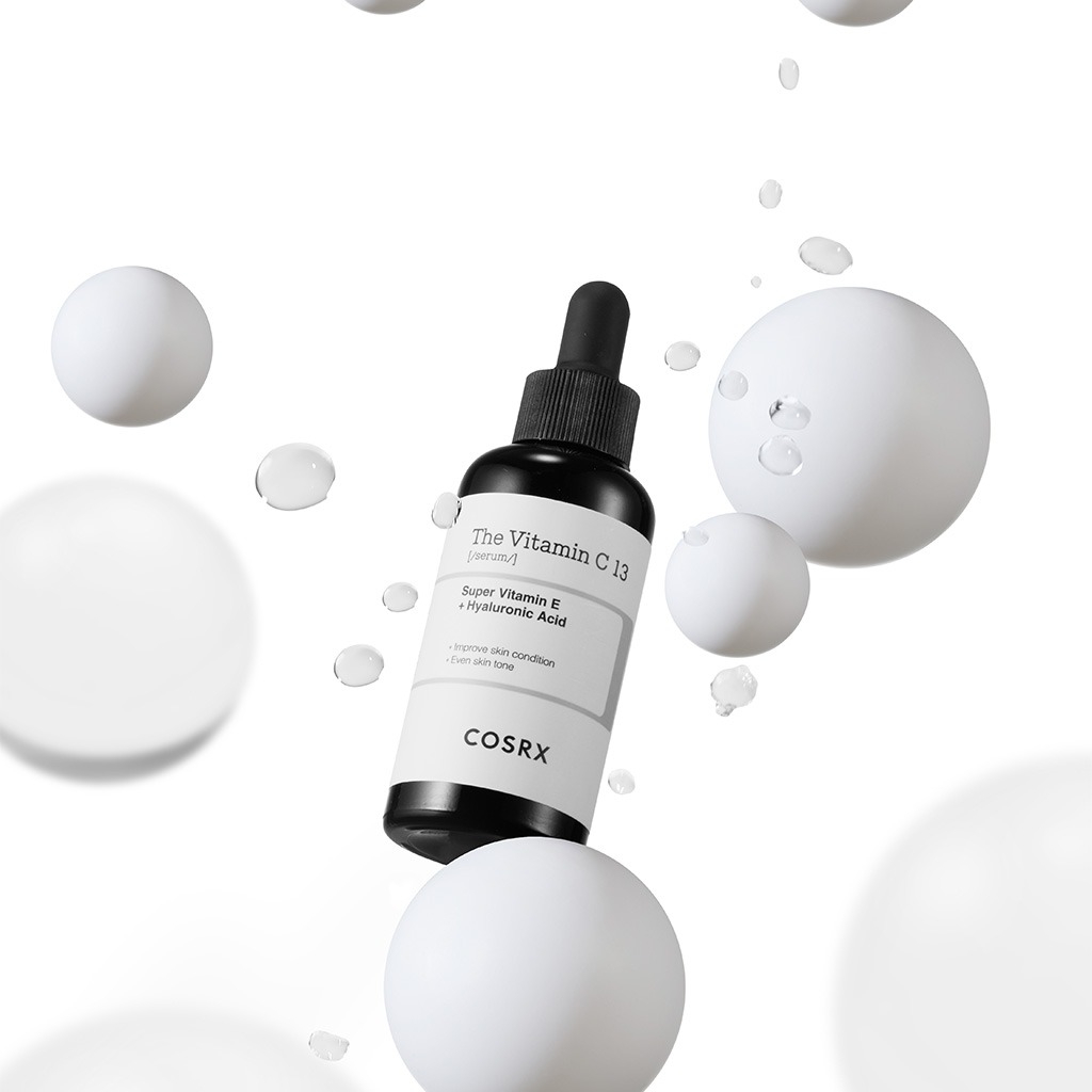Cosrx The Vitamin C 13 With Super Vitamin E + Hyaluronic Acid Face Serum For Hyperpigmentation 20ml