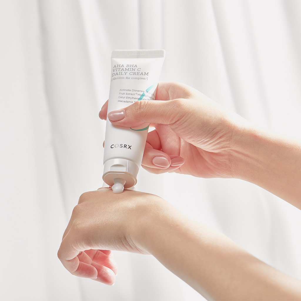 Cosrx Refresh AHA + BHA, Vitamin C Skin Boosting Daily Cream 50ml