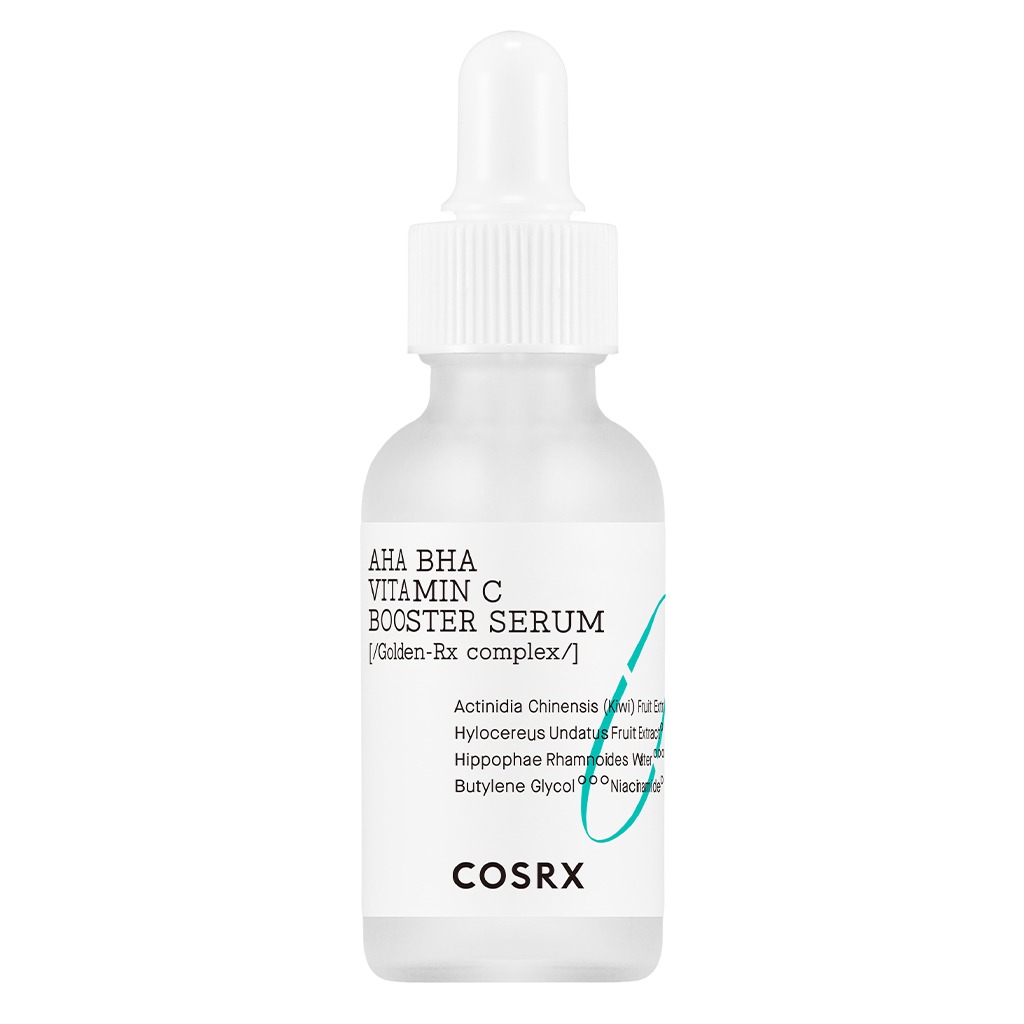 Cosrx Refresh AHA + BHA, Vitamin C Skin Booster Face Serum 30ml 