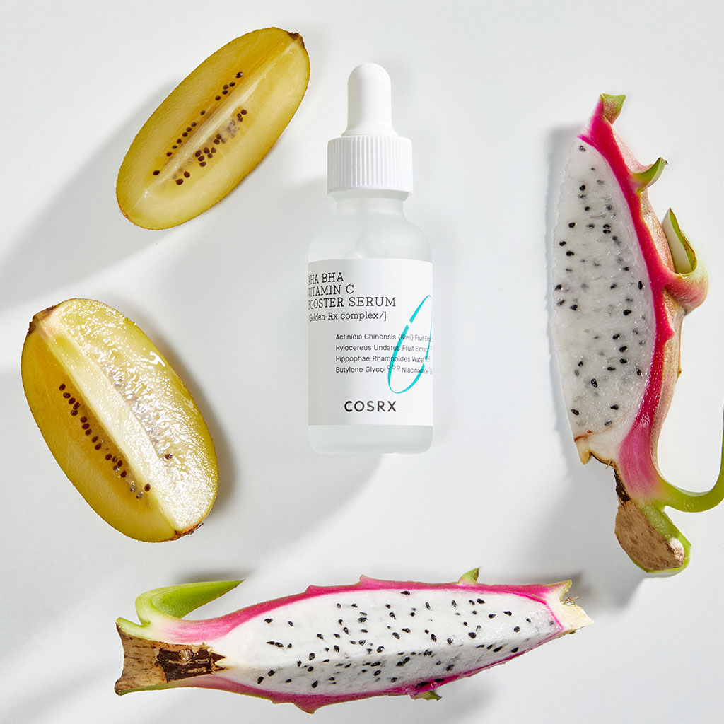 Cosrx Refresh AHA + BHA, Vitamin C Skin Booster Face Serum 30ml 