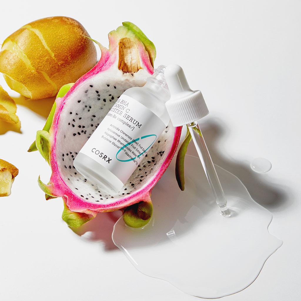 Cosrx Refresh AHA + BHA, Vitamin C Skin Booster Face Serum 30ml 