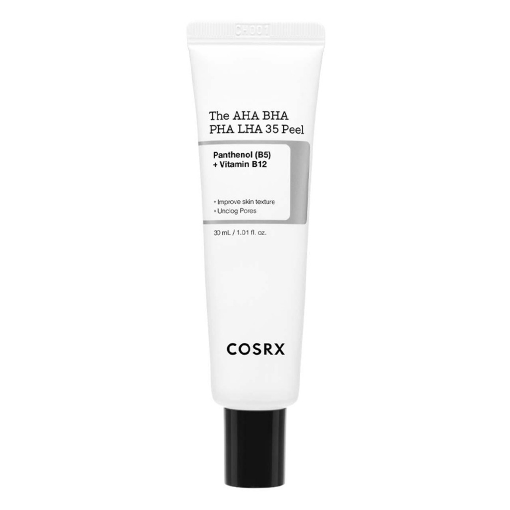 Cosrx The AHA, BHA, PHA, LHA 35 Peel With Panthenol & Vitamin B12 Facial Exfoliating Gel 30ml