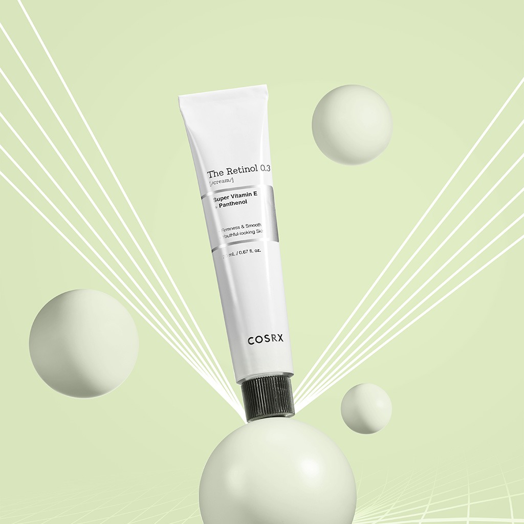 Cosrx The Retinol 0.3% Anti Aging Face Cream With Vitamin E & Panthenol 20ml