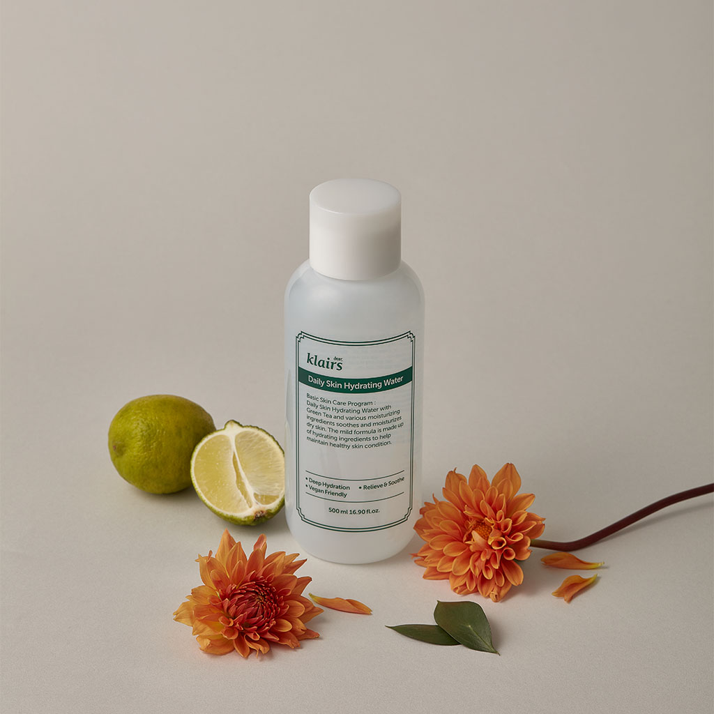 Dear Klairs Daily Skin Hydrating Water With Green Tea For Face & Body 500ml