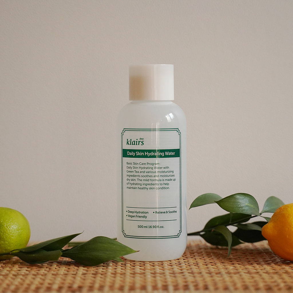 Dear Klairs Daily Skin Hydrating Water With Green Tea For Face & Body 500ml