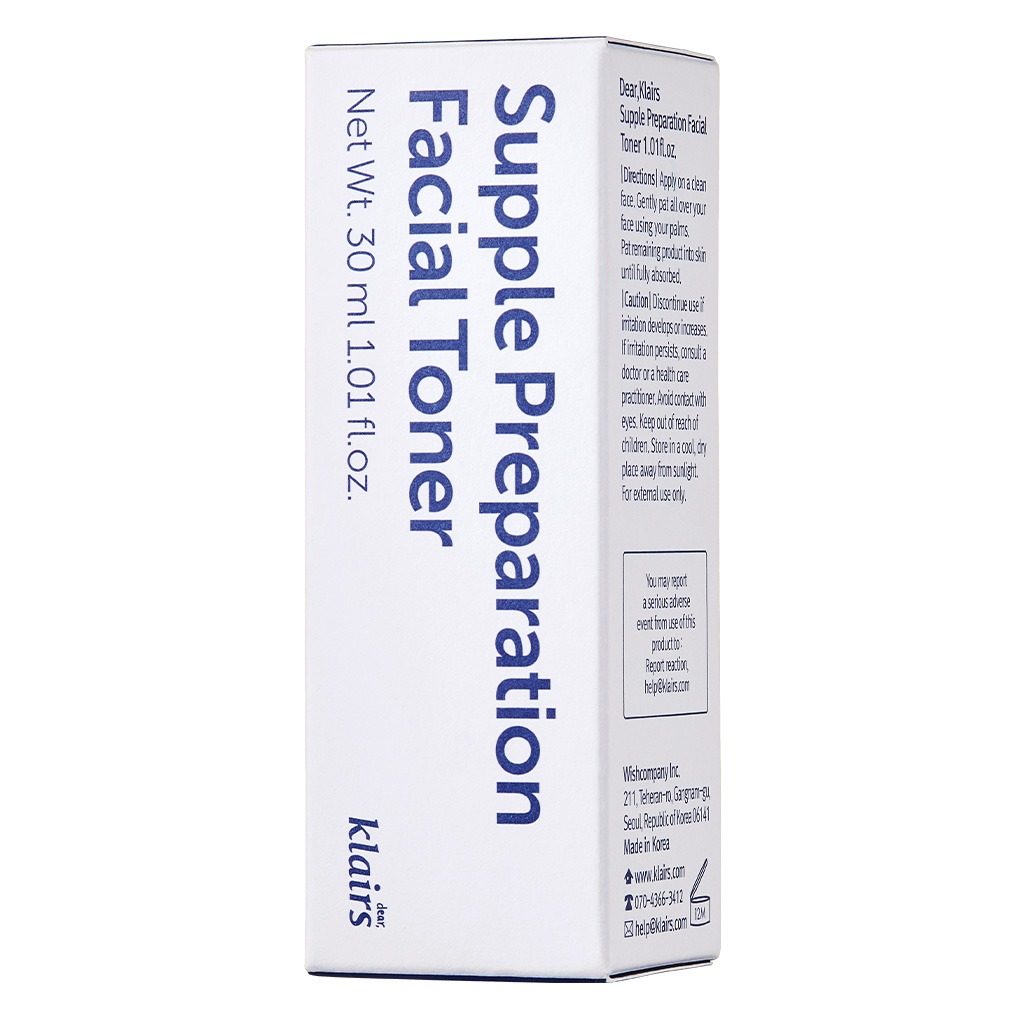Dear Klairs Supple Preparation Moisturizing Facial Toner 30ml, Pack of 1