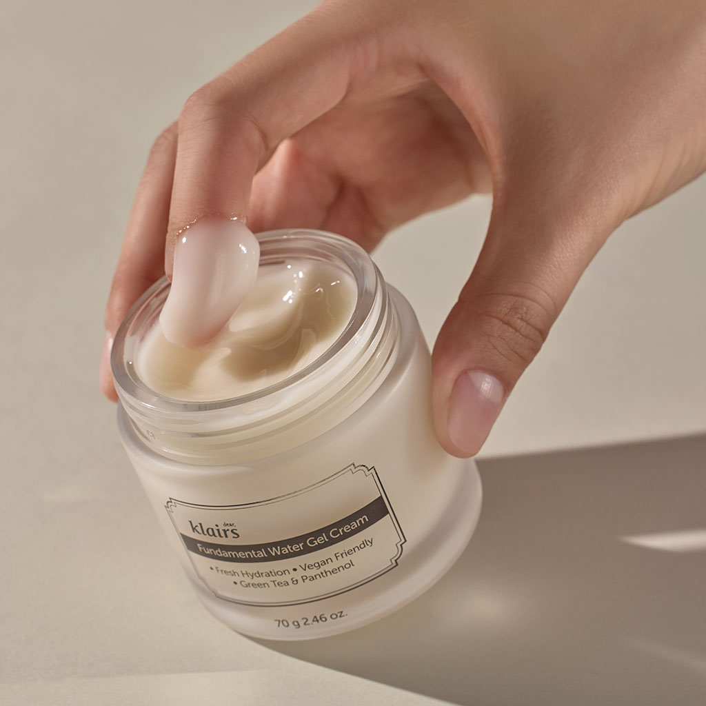 Dear Klairs Fundamental Hydrating Water Gel Cream With Green Tea & Panthenol 70ml 