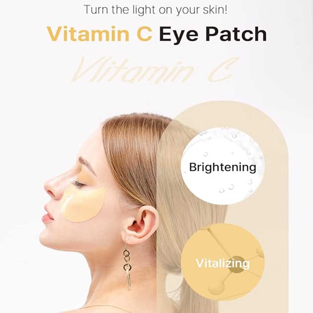 K-Secret Extra Illuminating Eye Gel Patches With Vitamin C, Pack of 60's